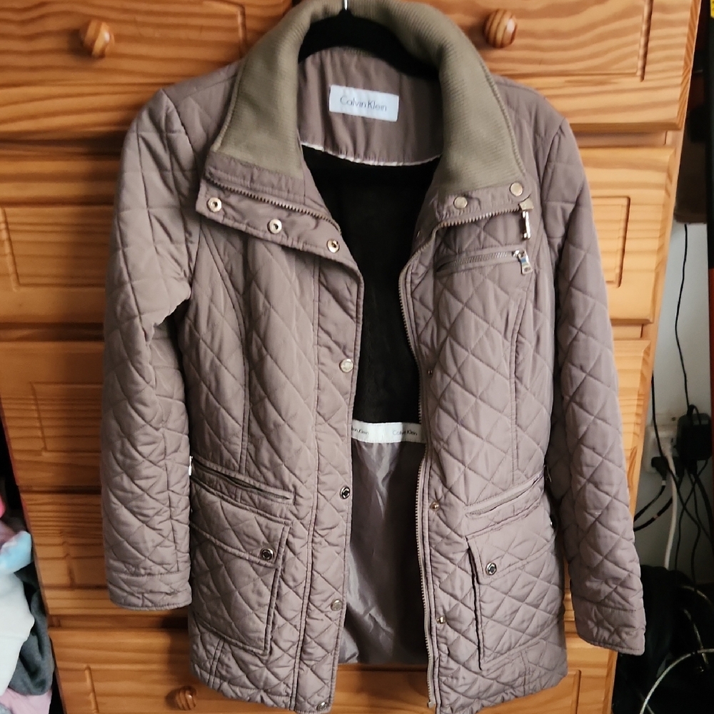 Calvin Klein Women's Quilted Puffer  Jacket